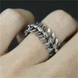 1pc Support Drop Ship Cycle Fish Bone Ring 316L Stainless Steel Jewelry Men Boys Punk Cool Ring