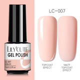 7ML Gel Nail Polish Nude Vernis Semi-Permanent Nail Polish For Nails Soak Off UV LED UV Gel DIY Nail Art Gel Varnishes