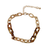 Bohemia Metal Resin Chain link Bracelet For Women New Fashion Joining Together Bracelets Jewelry Accessories BR555