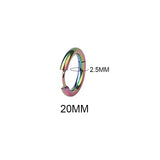 New Simple Stainless Steel Small Hoop Earrings for Women Men 8mm To 20mm Round Cartilage Ear Piercing Fashion Jewelry