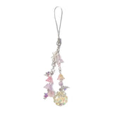 Shell Beaded Phone Chain Gorgeous Star Lily of the Valley Coquettish Coquette Keychain