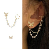 Delysia King  Butterfly ear bone clip