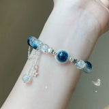 Fashion Niche Design Galaxy Hanging Super Fairy Star Bracelet For Women, Versatile And Sweet Girlfriend Accessories