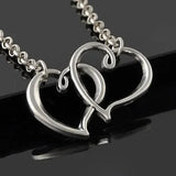 Women Summer Sandy Beach  Double Heart Anklet Alloy Trendy Simplicity Ankle Chain