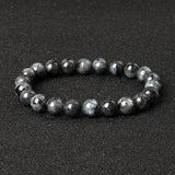 5A Original Flash Labradorite Bracelets for Women Reiki Blue Light Moonstone Beaded Bracelets Nature Semi-precious Stone Jewelry