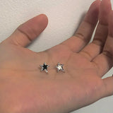 Y2K  Earrings Pentagonal Stars Earrings for Women Girl New Gothic Punk Stud Earrings for Teens New Korean Trend Jewelry