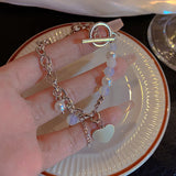 New Fashion Unique Design Elegant Delicate Baroque Pearl Bracelet Ladies Premium Jewelry Birthday Party Gift Accessories