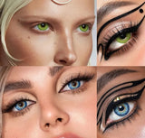 1 Pair Colorcon Colored Contact Lenses for Eyes Blue Lenses Green Eye Lens Gray Lenses Natural Lenses Cpsplay Lenses