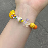 Colorful Beaded Bracelet Simple Stretch Bracelets Summer Jewelry Stackable Bangle Friendship Wristbands