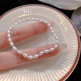 New Fashion Unique Design Elegant Delicate Baroque Pearl Bracelet Ladies Premium Jewelry Birthday Party Gift Accessories