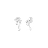 New Fashion Trend Personality Water Drop Earrings Asymmetry Model Women Alloy Earring Y2k Jewelry Gifts