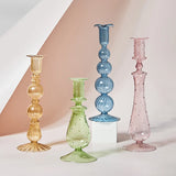 Artist Style Candle Holders Candlestick Wedding Table Centerpieces Room Decoration for Home Decor Designers Crystal Glass