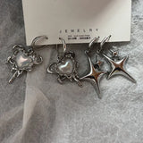 New Creative Star Earrings Fashion Tremella Earrings Gifts For Women Gift Holiday Jewelry Cute Star Earrings