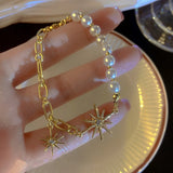 New Fashion Unique Design Elegant Delicate Baroque Pearl Bracelet Ladies Premium Jewelry Birthday Party Gift Accessories