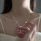 New Fashion Trend Unique Design Exquisite Light Luxury Zircon Double Layer Black Love Heart Necklace Women Jewelry Party Gift