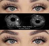 1 Pair Colored Contact Lenses for Eyes Brown Eye Lens Gray Contact Blue Lenses Natural Eye Contact Fashion Lenses