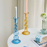 Artist Style Candle Holders Candlestick Wedding Table Centerpieces Room Decoration for Home Decor Designers Crystal Glass