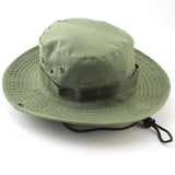 Camouflage Tactical Cap Military Boonie Bucket Hat Army Caps Camo Men Outdoor Sports Sun Bucket Cap Fishing Hiking Hunting Hats