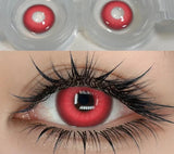 1 Pair Color Contact Lenses for Eyes Cosplay Red Color Lens Anime Purple Lenses Korean Lenses Big Eye Lens Blue Lenses