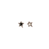 New Pentagonal Star Stud Earrings for Women Girl New Gothic Y2K Punk Design Earrings Removable Simple Earrings