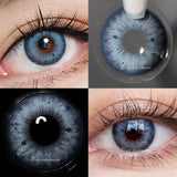 1 Pair Colored Contact Lenses for Eyes Natural Look Brown Lenses Blue Lenses Gray Eye Contact Fashion Lenses