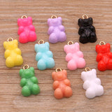 10Pcs 26 Styles Mix Fruit Animals Flowers Sieve Resin Earring Charms Diy Findings Keychain Bracelets Pendant For Jewelry Making