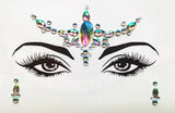 3D Sexy  face tattoo stickers Temporary tattoos  glitter fake tattoo  rhinestones for woman  Party face Jewels tatoo