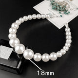 New Luxury Big Pearl Hair hoop for Women Hair Elegant Headband Accesorios mujer Fashion Bezel Turban Girls Hair Headwear FG073