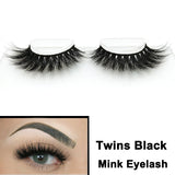 Mtcytea 3D Handmade Mink Eyelashes Brown Thick Long Faux Eyelash Natural Messy Cross Lashes For Lash Extension New  Makeup Tools