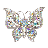 CINDY XIANG Rhinestone Butterfly Brooch Winter Pin Insect Coat Fashion Jewelry 2 Colors Available High Quality