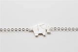 Color Charms Bracelet Femme Stainless Steel Women Dainty Jewelry Lucky Origami Elephant Bracelets Friendship Gifts BFF