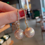 New Fashion Trend Unique Design Symphony Mermaid Ji Love C Ring Earrings Ladies Senior Jewelry Couple Birthday Gift Wholesale