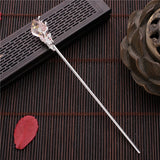 Vintage Chinese Style Hanfu Hair Stick Women Metal Glaze Hair Fork Hair Chopsticks Hairpin Woman Jewelry Hair Clip Accessories