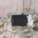 Handmade Angels Handbags Women Purses and Hand Bag Luxury Designer Bag Lolita Shouler Bag Pearl Lace Wedding Dinner Party Bags