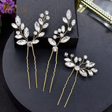 A33 Pearl Wedding Comb Head Jewelry Bride Hair Clips Floral Headpiece Crystal Women Tiaras Rhinestone Bridal Hair Accessories