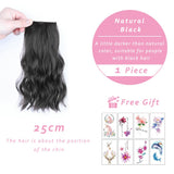 Wig Piece Female Curly Hair Fluffy Pad Hair Piece One-Piece Top Replacement Pad Hair Root Device Patch Hair Extension Piece