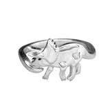 Dinosaur Rings Long-Necked Dragon Stegosaurus Jewelry Toy Cute Animal Open Adjustable Ring Gift for Women Rings Trend