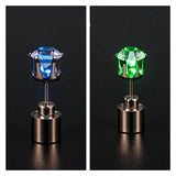 1/2Pcs Light Up LED Bling Ear Stud Earrings Korean of Flash Zircon Ear Earrings Accessories for Party Women Christmas Earrings