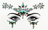 3D Sexy  face tattoo stickers Temporary tattoos  glitter fake tattoo  rhinestones for woman  Party face Jewels tatoo