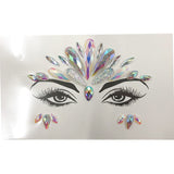 3D Sexy  face tattoo stickers Temporary tattoos  glitter fake tattoo  rhinestones for woman  Party face Jewels tatoo