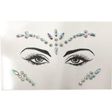 3D Sexy  face tattoo stickers Temporary tattoos  glitter fake tattoo  rhinestones for woman  Party face Jewels tatoo