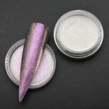 Holographic Nail Powder Chrome Laser  Magic Mirror Glitter Rub Dust Flakes High Quality Shinning Manicure Decoration Pigment FT2