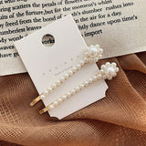 1/2PCS Pearl Metal Hairclips Women Hair Clip Girls Hairpins Barrette Hairgrip Hariband Bobby Pin Hair Accessories Styling Tool