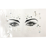 3D Sexy  face tattoo stickers Temporary tattoos  glitter fake tattoo  rhinestones for woman  Party face Jewels tatoo