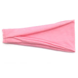 Women Headband Solid Color Twist Cotton Wide Turban Twisted Knotted Headwrap Girls Hairband Fashion Hair Accessories Scrunchies