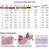 Chain Ring Stainless Steel Rings For Men Women&#39;s Rings Geometry Ring Finger Gold Silver Color Ring Set Women Jewelry Gift