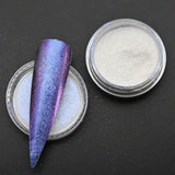 Holographic Nail Powder Chrome Laser  Magic Mirror Glitter Rub Dust Flakes High Quality Shinning Manicure Decoration Pigment FT2