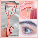 Eyelash Curler With Comb Professional Makeup Tools combable Eyeslash bigoudis rizador de pestañas Girl's makeup products 뷰러