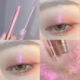 Gilding Shimmer Liquid Eyeshadow Brightening Illuminator Lying Silkworm Highlight Stick Long-lasting Shiny Eye Cosmetic Makeup