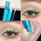 Gilding Shimmer Liquid Eyeshadow Brightening Lying Silkworm Highlight Stick Eye Cosmetic Long-lasting Shiny Makeup Illuminator